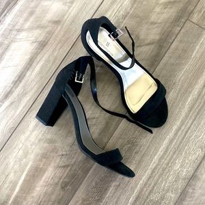 Strappy Black Heel